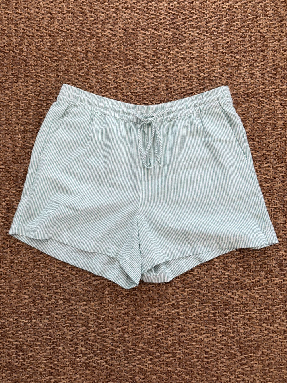 J. Crew Linen Blend Drawstring Shorts